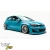FRP TKYO Wide Body Kit w Wing 8pc > Volkswagen Golf MK7 2015-2018 - image 53
