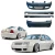FRP CARA Body Kit 4pc > Volkswagen Jetta MK4 1999-2004 - image 4