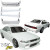 FRP TB Body Kit 4pc > Nissan Cefiro (A31) 1988-1993 - image 5