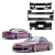 FRP URA Body Kit 4pc > Nissan Skyline (R32) GTS 1990-1993 > 4dr Sedan - image 1