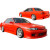 VSaero FRP VERT Body Kit 4pc > Nissan Skyline (R32) GTS 1990-1994 > 4dr Sedan - image 1