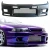 FRP GTR-look Front Bumper > Nissan Skyline (R33) GTS 1993-1995 > 2/4dr - image 1