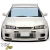 FRP GTR-look Front Bumper > Nissan Skyline (R33) GTS 1993-1995 > 2/4dr - image 45