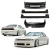 FRP FKON Body Kit 4pc > Nissan Skyline (R33) GTS 1993-1995 > 4dr Sedan - image 4