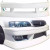 VSaero FRP BSPO Front Bumper > Toyota Chaser JZX100 1996-2000 - image 6