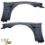 FRP ORI Wide Body Fenders (front) 20mm > Toyota Chaser (JZX100) 1997-2000 - image 8
