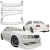 FRP TRAU Late Lip Body Kit 4pc > Toyota Chaser (JZX100) 1999-2000 - image 3