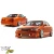 FRP URA vL Body Kit 4pc > Toyota Chaser (JZX100) 1997-2000 - image 3