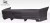 1993-1997 Toyota Corolla Geo Prizm Duraflex Bomber Rear Bumper Cover 1 Piece