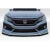 2017-2021 Honda Civic HB BZ Front Lip Spoiler - 1 Piece - image 1