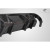 2017-2022 Infiniti Q60 J Spec Rear Diffuser - 3 Piece - image 8