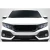 2016-2021 Honda Civic Type JS Grille - 1 Piece - image 1
