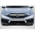 2016-2018 Honda Civic 2DR 4DR Type M Front Lip Under Spoiler - 1 Piece - image 4