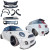 VSaero FRP LBPE Wide Body Kit > Mini Cooper (R56 R57) 2007-2013 > 2dr - image 4