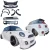 FRP LBPE Wide Body Kit > Mini Cooper (R56 R57) 2007-2013 > 2dr - image 4