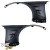 FRP WAL Fenders (front) > Nissan 350Z (Z33) 2003-2008 - image 3