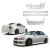 FRP BSPO Body Kit 4pc > Lexus IS300 2000-2005> 4dr - image 5