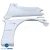FRP BSPO Wide Body 50mm Fenders (front) 4pc > Lexus IS300 2000-2005> 4dr - image 14