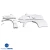 FRP BSPO Wide Body Fenders (set) 8pc > Lexus IS300 2000-2005> 4dr - image 3