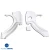 FRP BSPO Wide Body Kit 12pc > Lexus IS300 2000-2005> 4dr - image 209