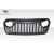 2018-2025 Jeep Wrangler JL Gladiator JT Duraflex Predator Grille - 1 Piece - image 3