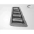 Universal Race Hood Louver Vents - 2 Piece - image 12