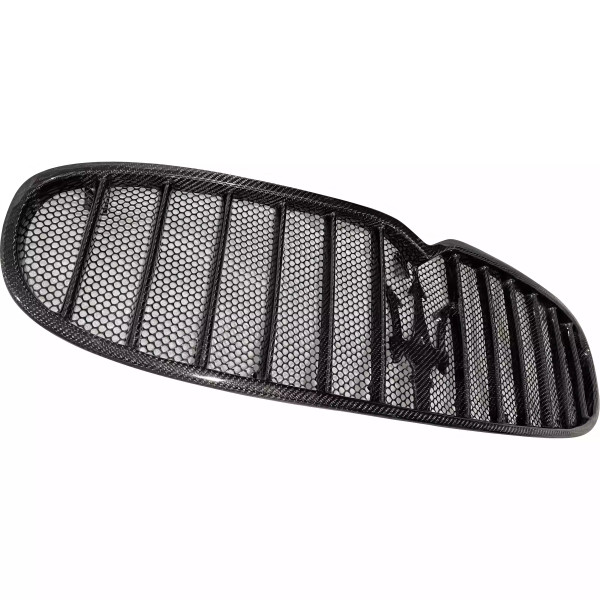 ModeloDrive Carbon Fiber Vertical Grille > Maserati Quattroporte 2005-2008 - image 1