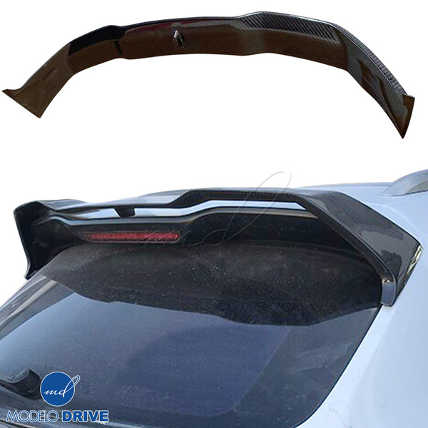 ModeloDrive Carbon Fiber MANS Roof Wing Spoiler > Porsche Cayenne (958) 2011-2018 - image 1