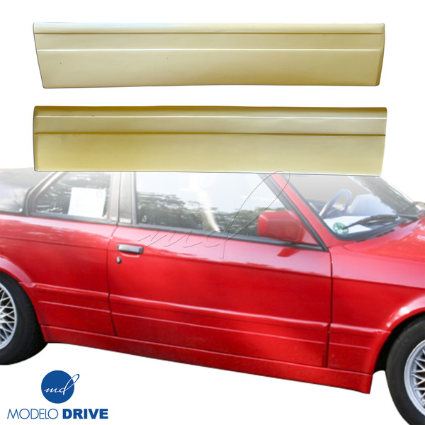 ModeloDrive FRP MTEC Door Caps 2pc > BMW 3-Series 318i 325i E30 1984-1991 > 2dr Coupe - image 1