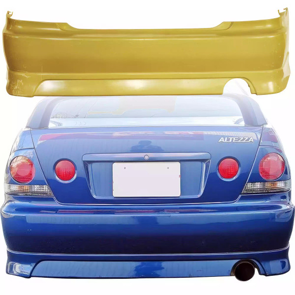 ModeloDrive FRP TD v1 Rear Bumper > Lexus IS300 2000-2005 - image 1