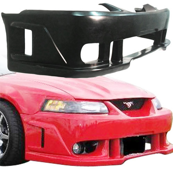 KBD Urethane BW Spec Style 1pc Front Bumper > Ford Mustang 1999-2004 - image 1