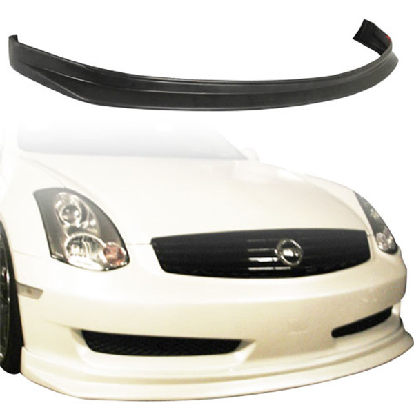 KBD Urethane IL Spec Style 1pc Front Lip > Infiniti G35 Coupe 2006-2007