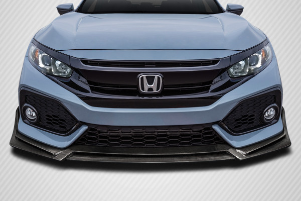 2017-2021 Honda Civic HB Carbon Creations BZ Front Lip Spoiler 1 Piece