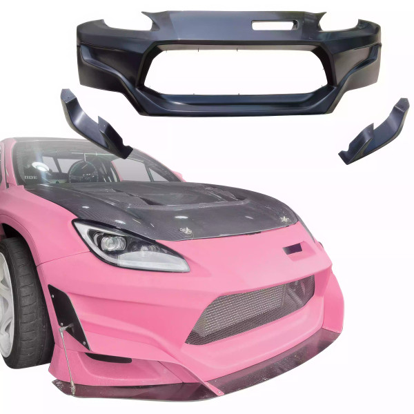 VSaero FRP TKYO Wide Body Front Bumper > Toyota GR86 2022-2023 - image 1