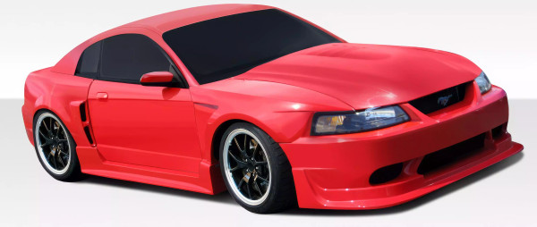 1999-2004 Ford Mustang Duraflex CBR500 Wide Body Kit 8 Piece