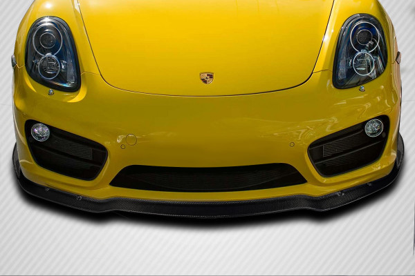 2014-2016 Porsche Cayman Carbon Creations Motox Front Lip Spoiler Air Dam 1 Piece