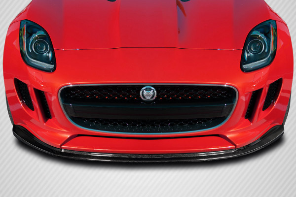2014-2017 Jaguar F-Type Carbon Creations Max Front Lip Spoiler Air Dam 1 Piece