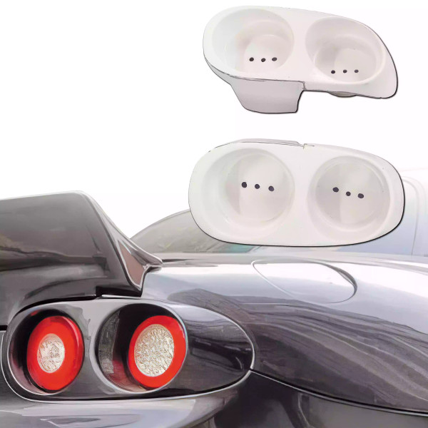 ModeloDrive FRP QUAD Taillight Housings > Mazda Miata (NC) 2006-2015 - image 1