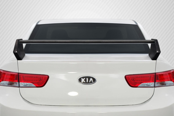 2010-2013 Kia Forte Carbon Creations Soya Rear Wing Spoiler 3 Pieces (ed_118436)
