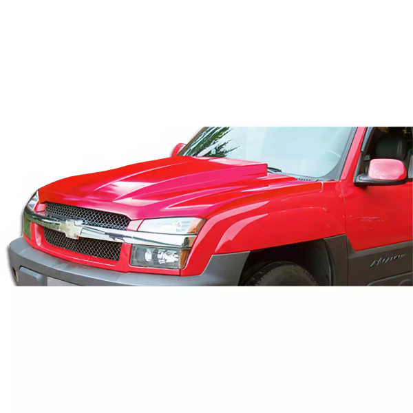 2002-2006 Chevrolet Avalanche (with body cladding) Duraflex Cowl Hood 1 Piece