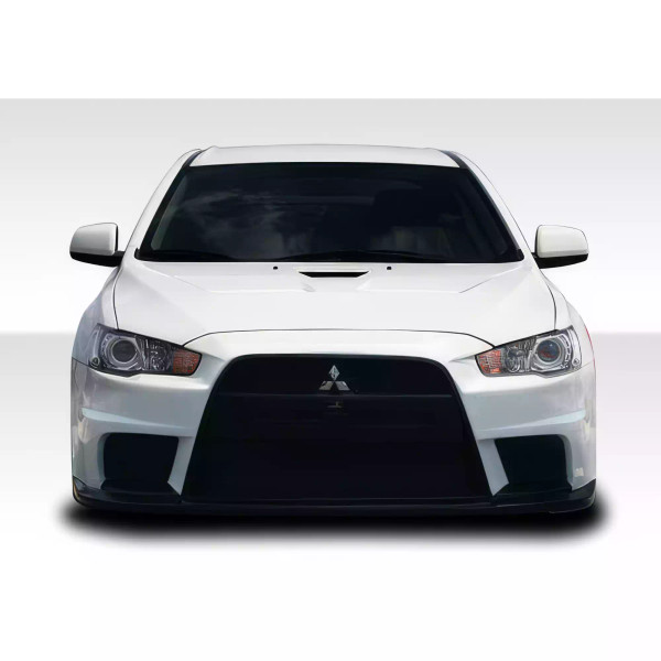 2008-2017 Mitsubishi Lancer Duraflex Evo X Look Front Bumper Cover 1 Piece