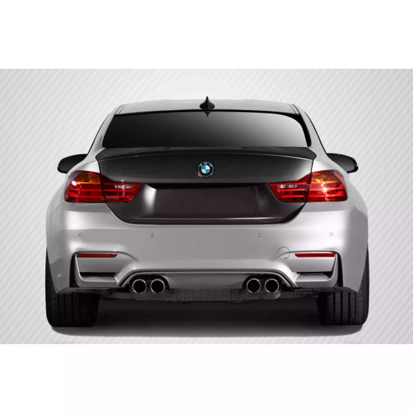 2014-2020 BMW 4 Series F32 / M4 Carbon Creations DriTech M4 Look Trunk Lid 1 Piece