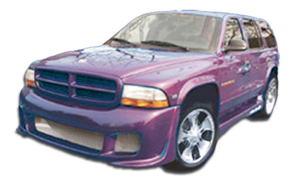 1997-2004 Dodge Dakota 1998-2003 Dodge Durango Duraflex Platinum Front Bumper Cover 1 Piece
