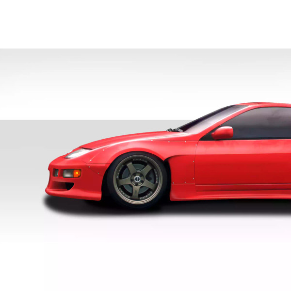 1990-1996 Nissan 300ZX Z32 Duraflex PM-Z Front Fender Flares 4 Piece