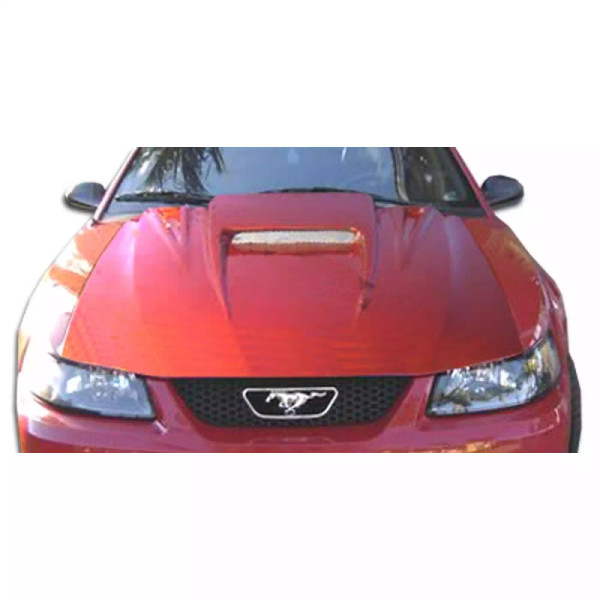 1999-2004 Ford Mustang Duraflex Spyder 3 Hood 1 Piece