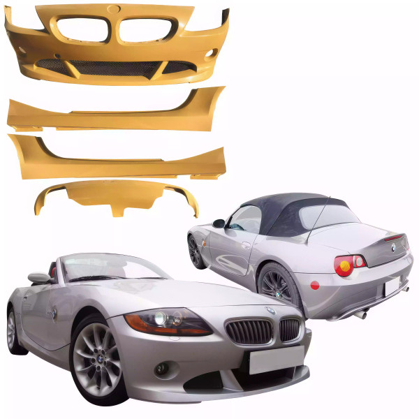 ModeloDrive FRP AERO Body Kit 4pc > BMW Z4 E85 2003-2005 - image 1