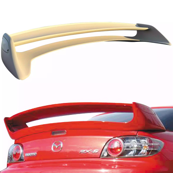 ModeloDrive FRP RMAG Trunk Spoiler Wing > Mazda RX-8 SE3P 2004-2011 - image 1