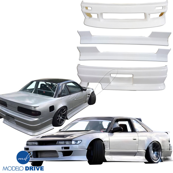 ModeloDrive FRP DMA t3 Body Kit > Nissan Silvia S13 1989-1994> 2dr Coupe - image 1