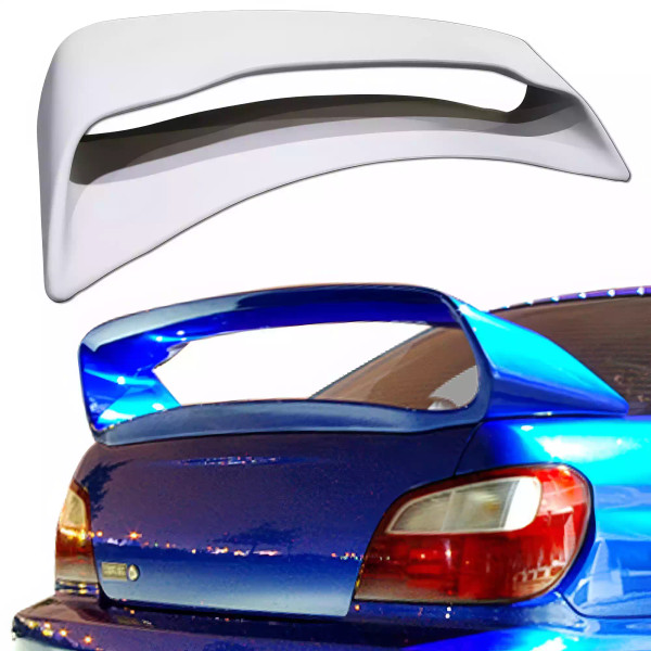 ModeloDrive FRP ZSPO Trunk Spoiler Wing > Subaru WRX 2002-2007 > 4dr Sedan - image 1