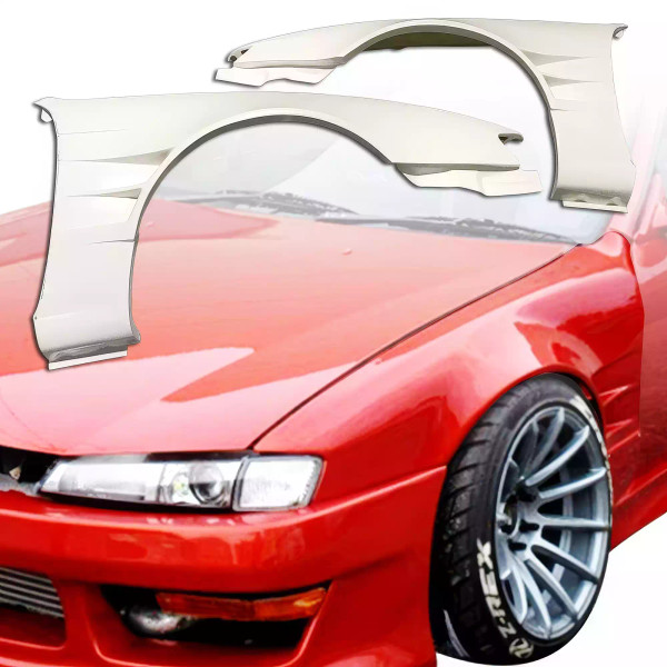 ModeloDrive FRP ORI t3 45mm Fenders (front) > Nissan 240SX S14 1997-1998 - image 1